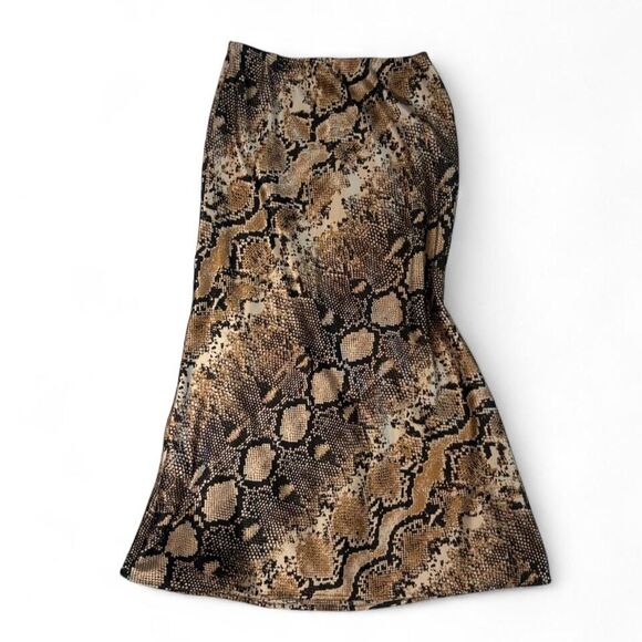 Altar'd State Dresses & Skirts - Altar'd State Women's Snakeskin Midi Skirt